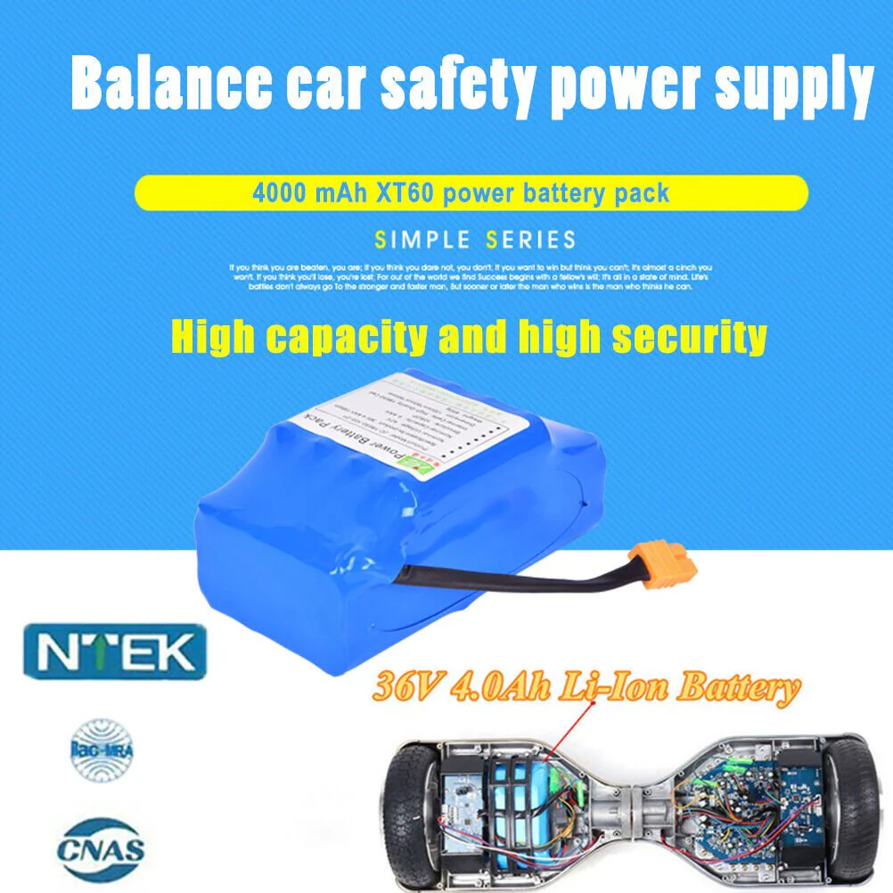 Replacement Battery For Balance Scooter Board 36V 4.4Ah 10S2P - Image 7