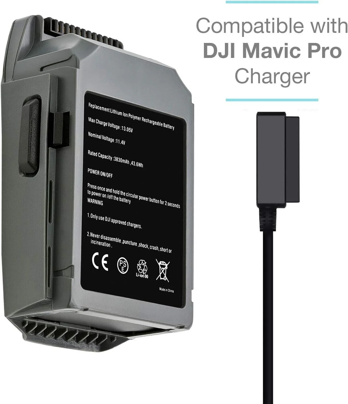 Replacement Battery for Intelligent Flight for DJI Mavic Pro Drone - Image 3
