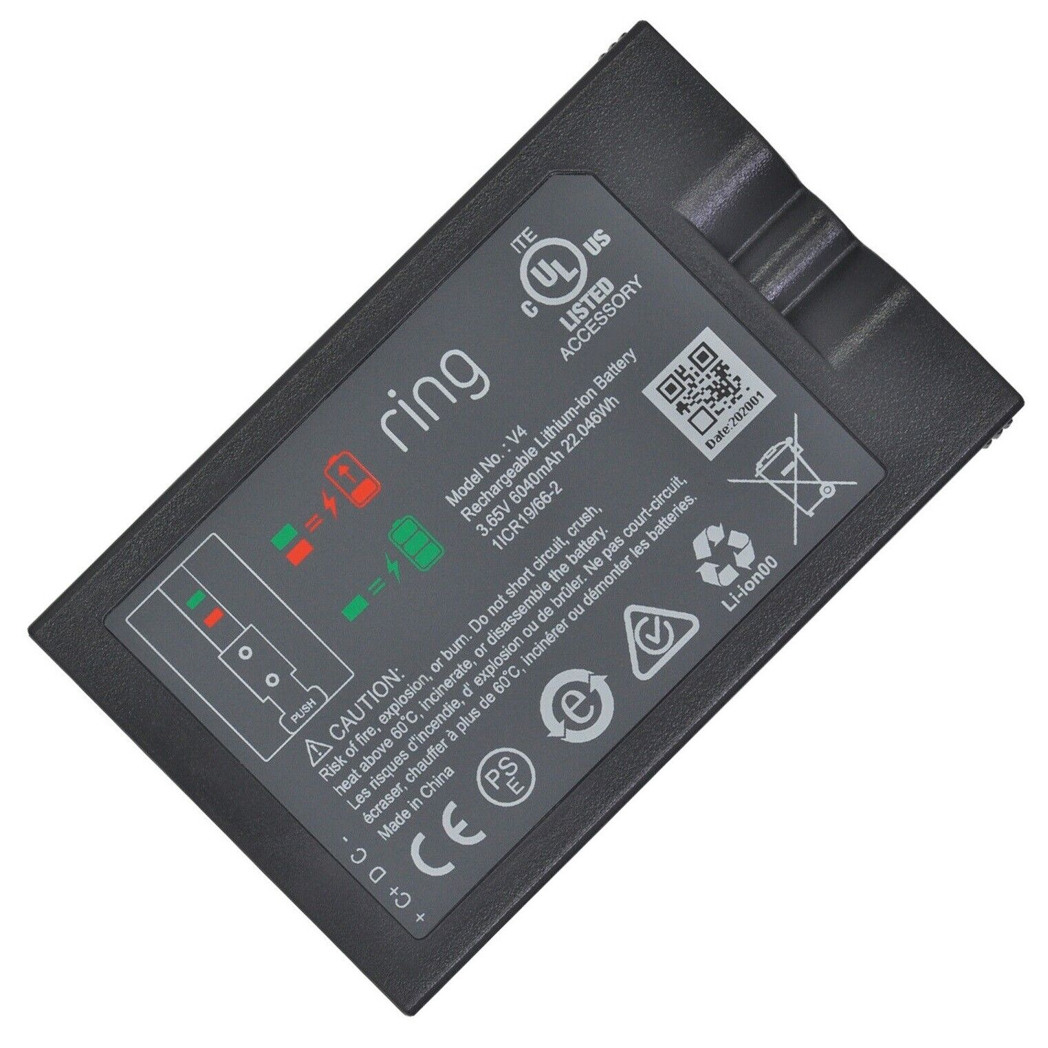 Ring Doorbell Battery Quick Release for Doorbell 2 3 4 Stick up Cam Spotlight Cam & More - Image 3