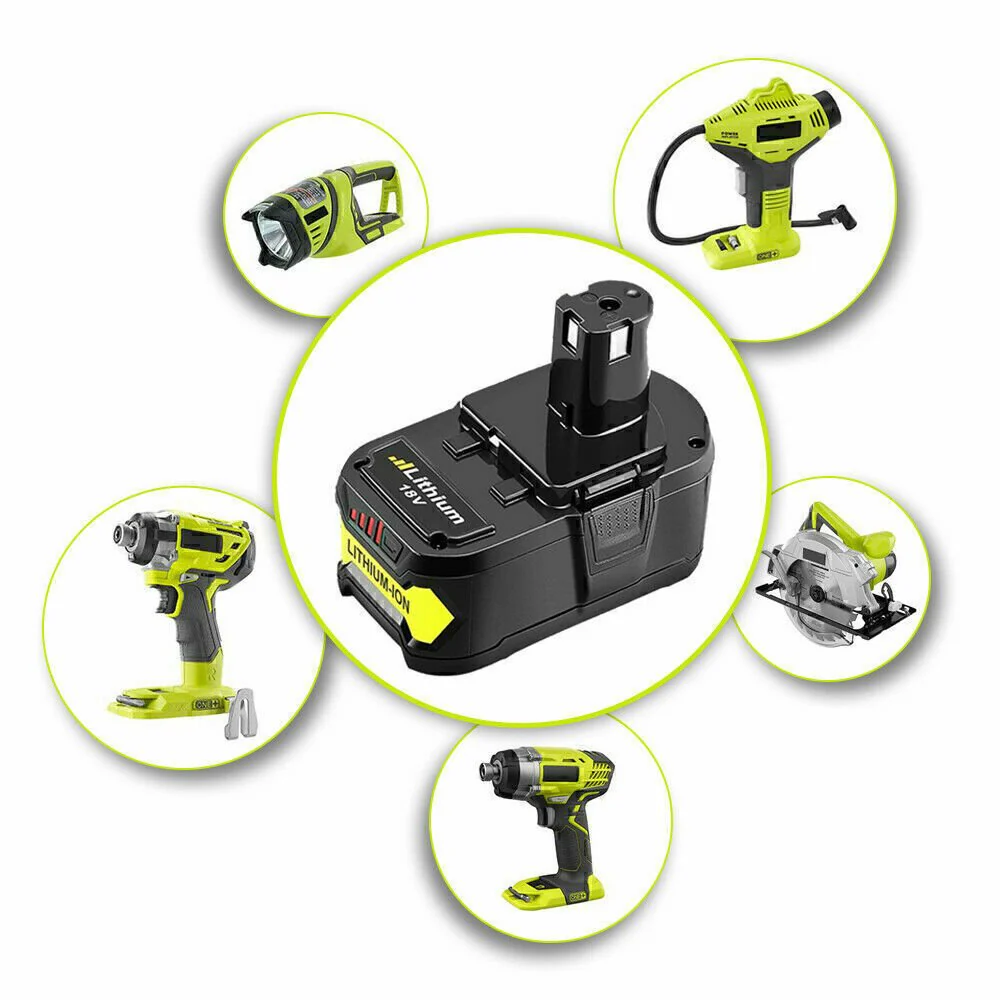 Ryobi Replacement Battery P108, P104, P107, P190 18v One + Plus Battery - Image 2