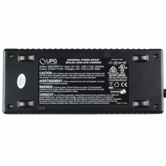 UPG Universal Scooter Charger 24v 5a - Image 4