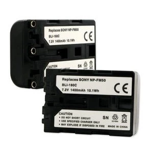 Sony Np Fm50 7.2V 1400mAh Battery