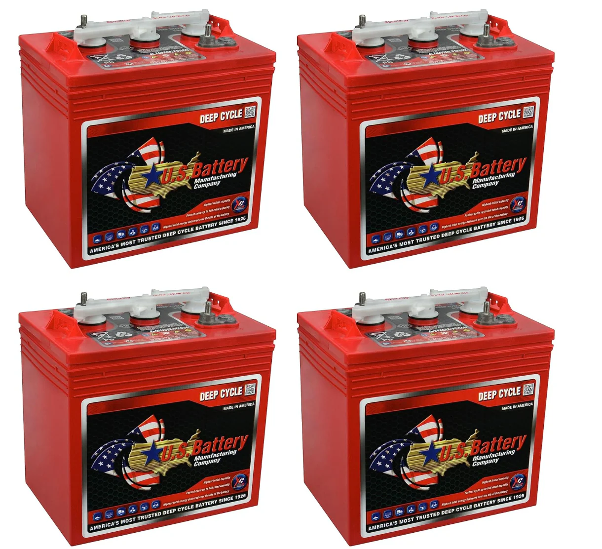 US Battery 6v 220ah Golf Cart Battery US2000XC US Battery GC2 - Image 3
