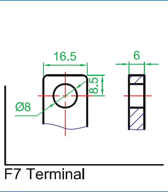 12V 35Ah F7 Terminal Sealed Lead Acid Rechargeable Battery - Image 3