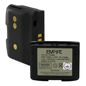 Yaesu/Vertex Vx5R Battery