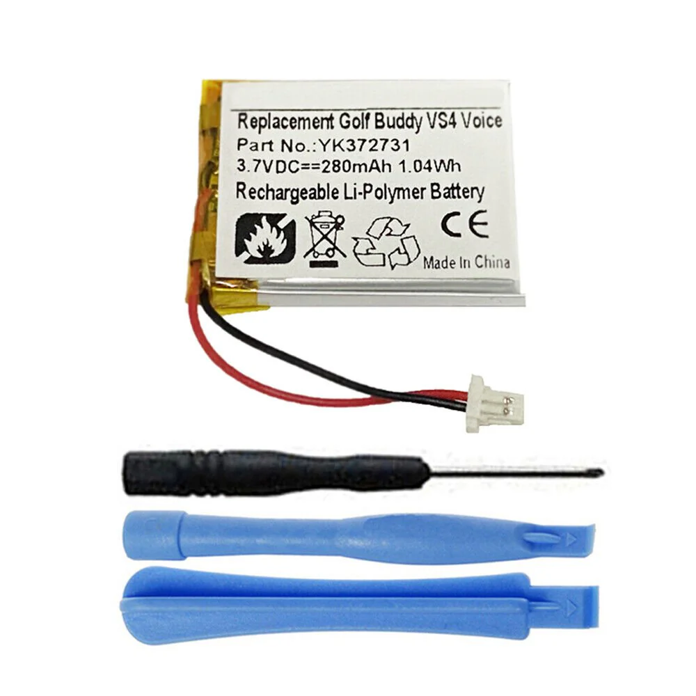 Battery for Golf Buddy Voice, Voice+, VS4, Voice 2 GPS Range Finder YK372731