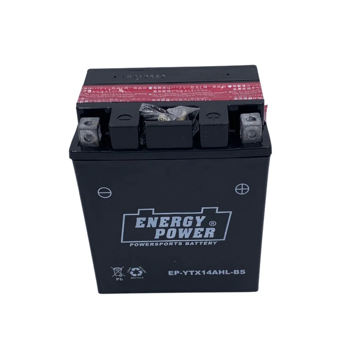 EP- Motorcycle Battery YTX14AHL-BS (Yuasa Replacement) - Image 3