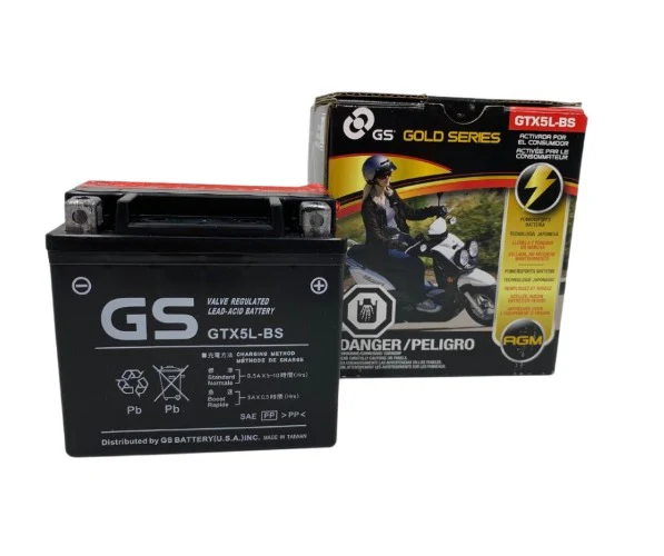 GTX5L-BS (Replaces YTX5L-BS Battery)