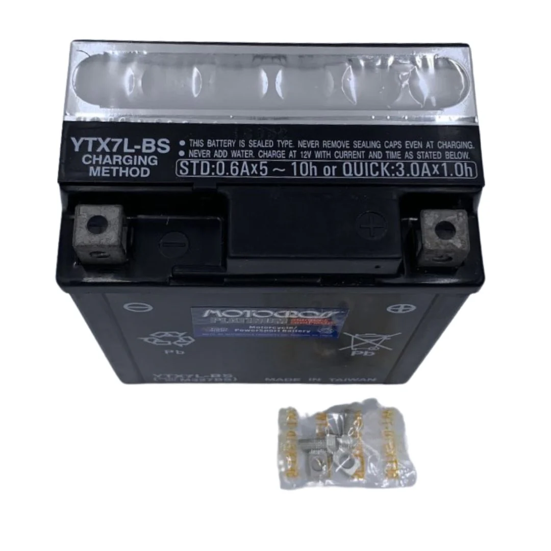 Yuasa YTX7L-BS Universal Powersport Battery Replacement Motocross - Image 4