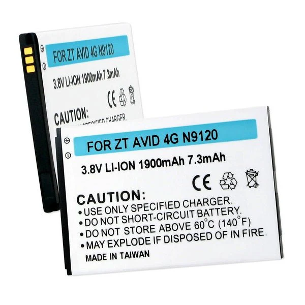 Zte Avid 4G N9120 3.7V 1600Mah Li-Ion Battery BLI-1318-1.9