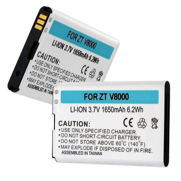 Zte V8000 3.7V 1650Mah Li-Ion Battery